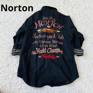 Norton★コーディロイ刺繍シャツ今だけ更にお値下げ‼︎