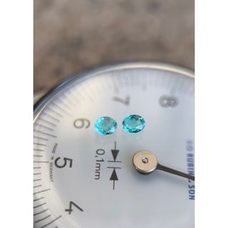 パライバトルマリン 2個で0.18ct(その他)