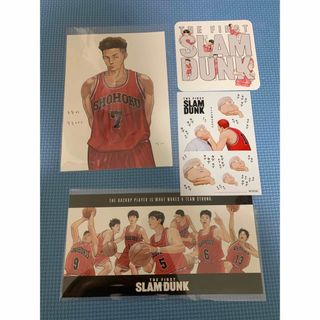 スラムダンク SLAM DUNK 映画　入場者特典　ミニポスター　ステッカー(キャラクターグッズ)