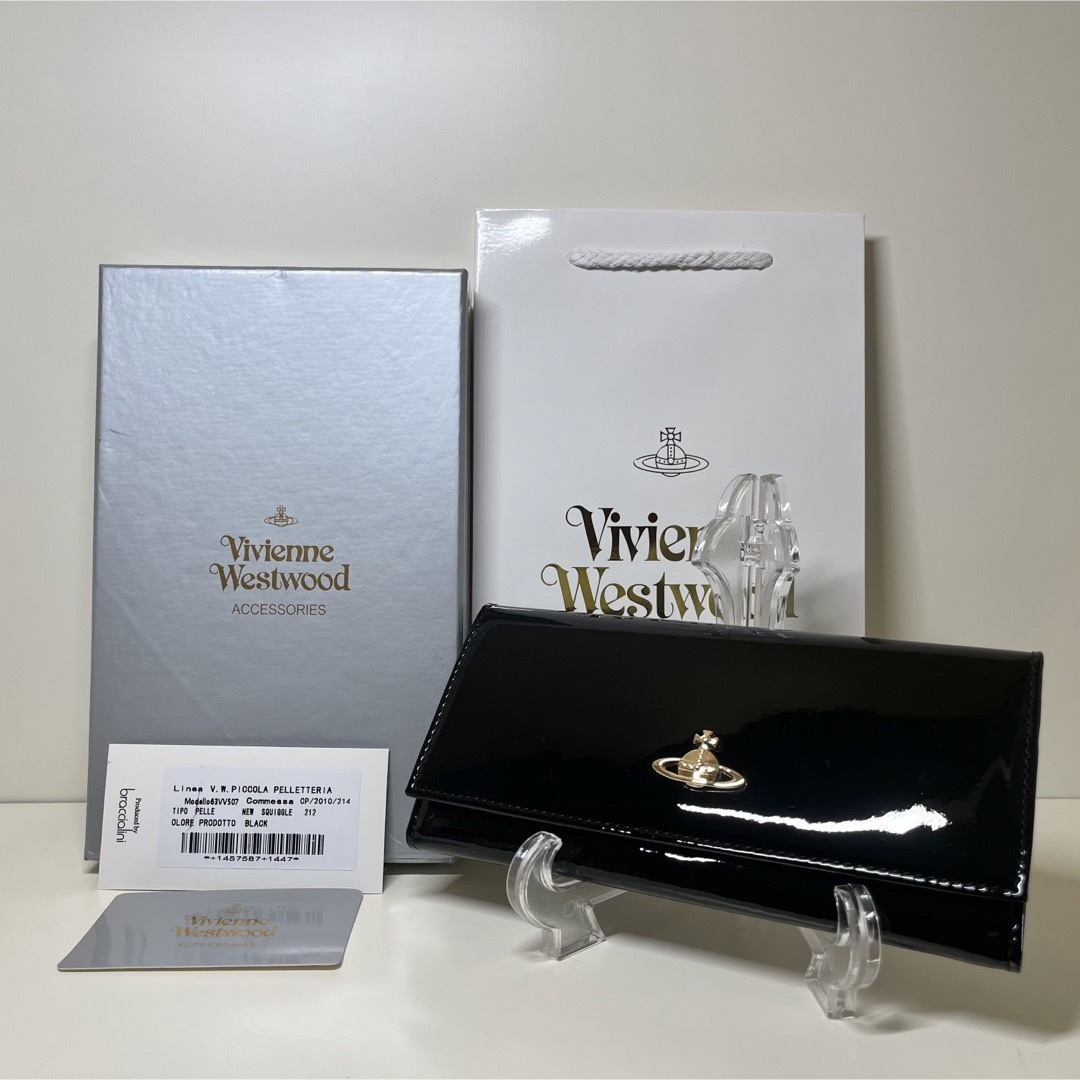 Vivienne Westwood(ヴィヴィアンウエストウッド)の⭐️新品⭐️ヴィヴィアンウエストウッド 長財布 ブラック レディースのファッション小物(財布)の商品写真