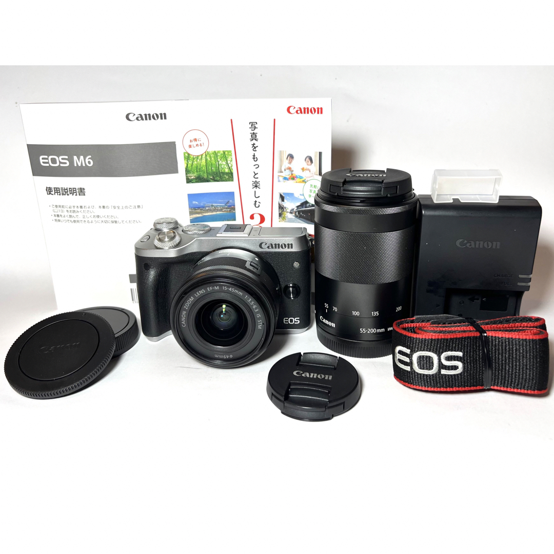 Canon - Canon EOS M6 Wレンズセット #685の通販 by Pupu shop ...