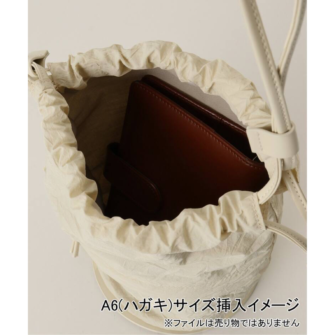 Plage(プラージュ)の【KABINETT/カビネ】 DRAWSTRING WRINKLE バッグ レディースのバッグ(ショルダーバッグ)の商品写真