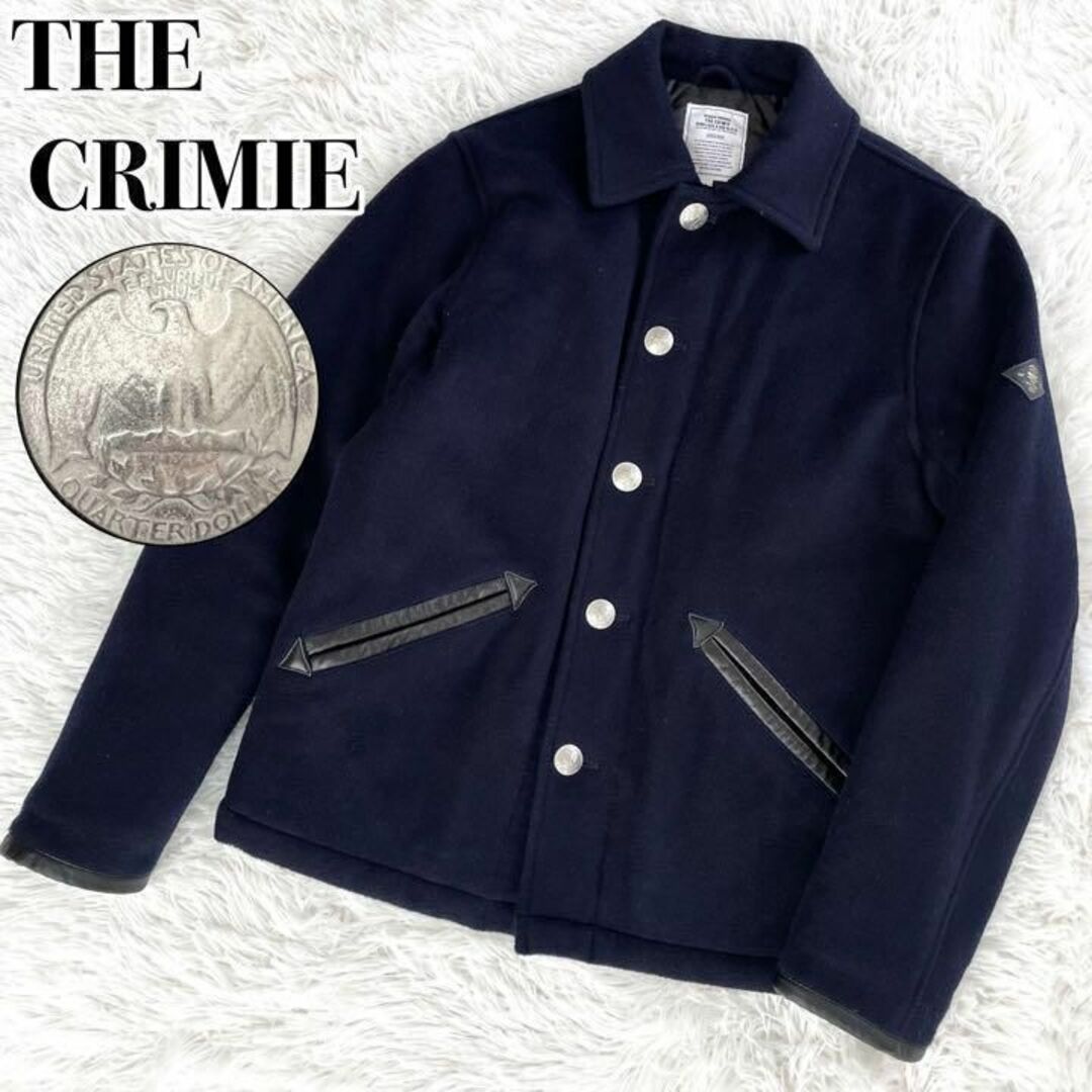 美品『CRIMIE』CONCHO MELTON JACKET定価4.2万