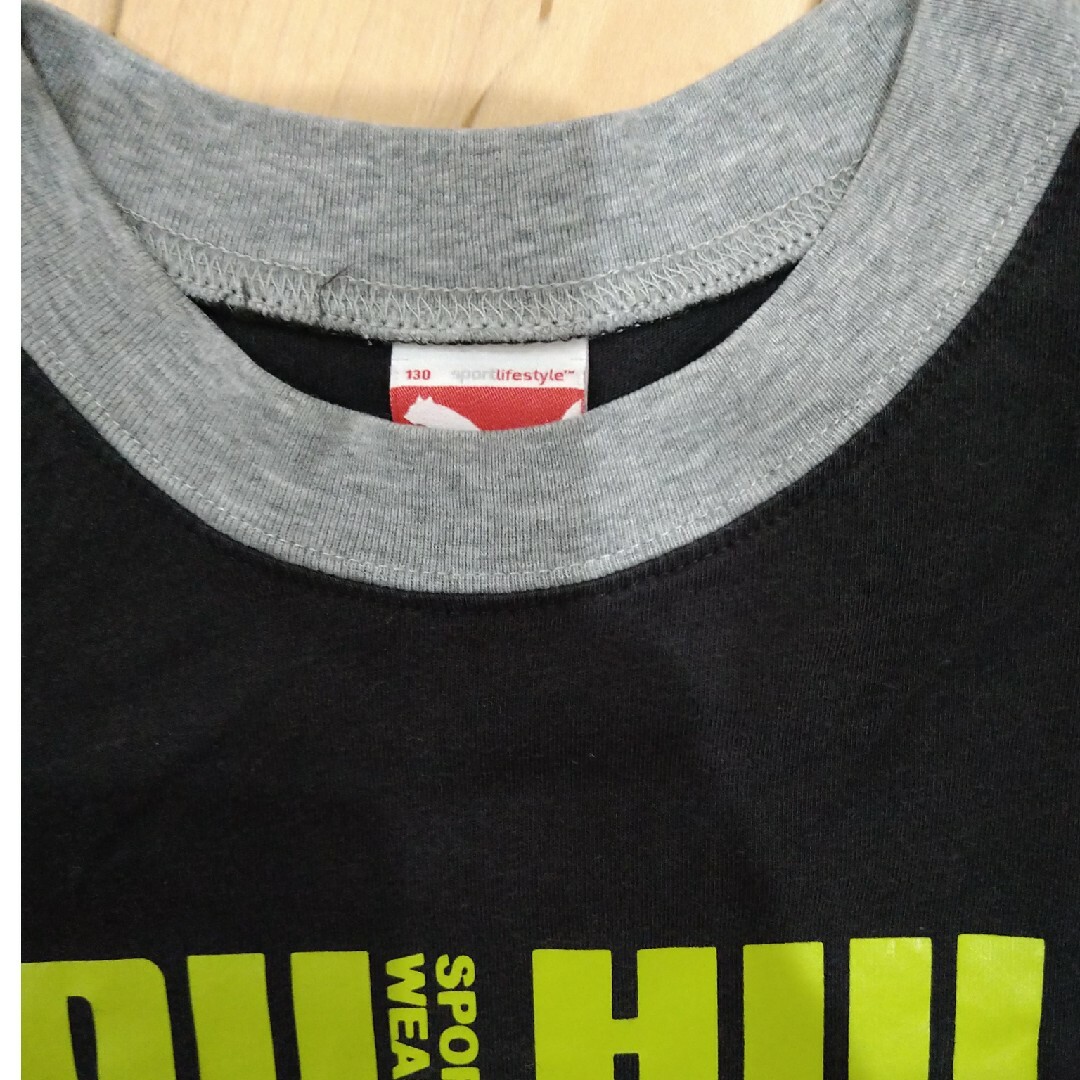 PUMA(プーマ)のプーマ 長袖Tシャツ 130センチ 2枚セット キッズ/ベビー/マタニティのキッズ服男の子用(90cm~)(Tシャツ/カットソー)の商品写真