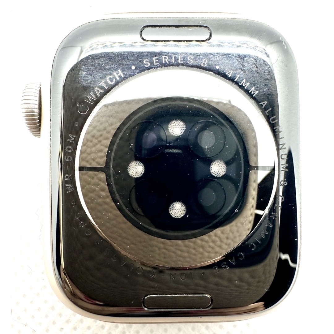Apple Watch(アップルウォッチ)のAppleWatch8 GPS 41mmスターライトエルダーベリースポーツループ メンズの時計(腕時計(デジタル))の商品写真