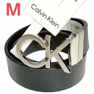 カルバンクライン(Calvin Klein)のカルバンクライン リバーシブル ベルト US M CKロゴ CKバックル メンズ(ベルト)