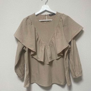 ザラ(ZARA)の美品 * Zara レディース ブラウス Lサイズ(11-13号)(シャツ/ブラウス(長袖/七分))