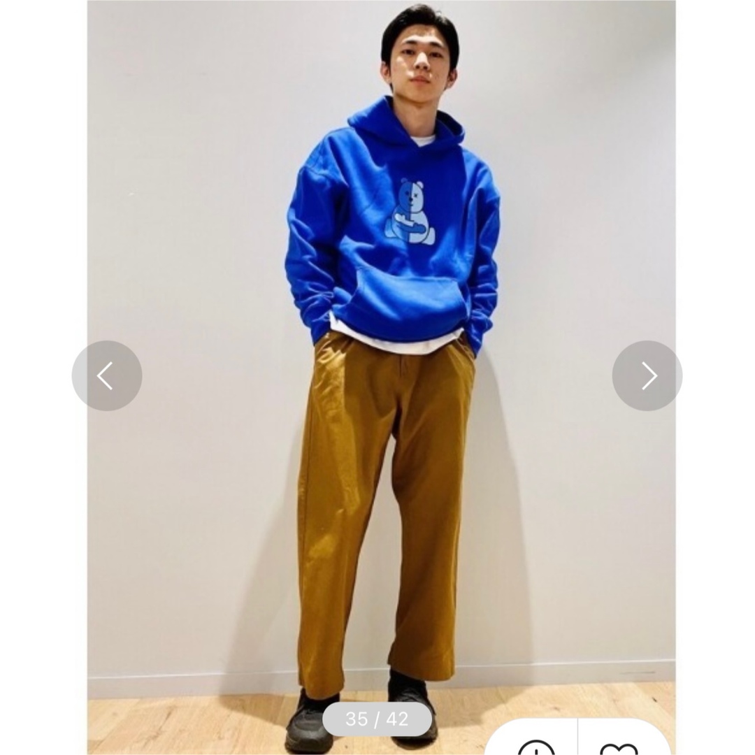 GAP × Ken Lo グラフィックパーカー ブルー アイスクリーム