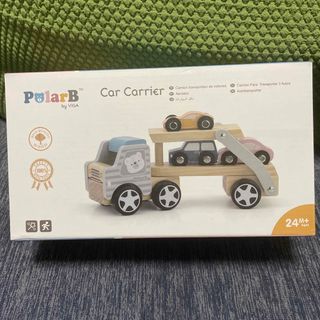 新品　未使用　ポーラービー（PolarB）カーキャリア(電車のおもちゃ/車)