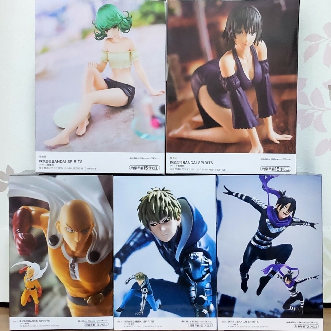 BANPRESTO - ワンパンマン フィギュア& Relax time サイタマなど 5種
