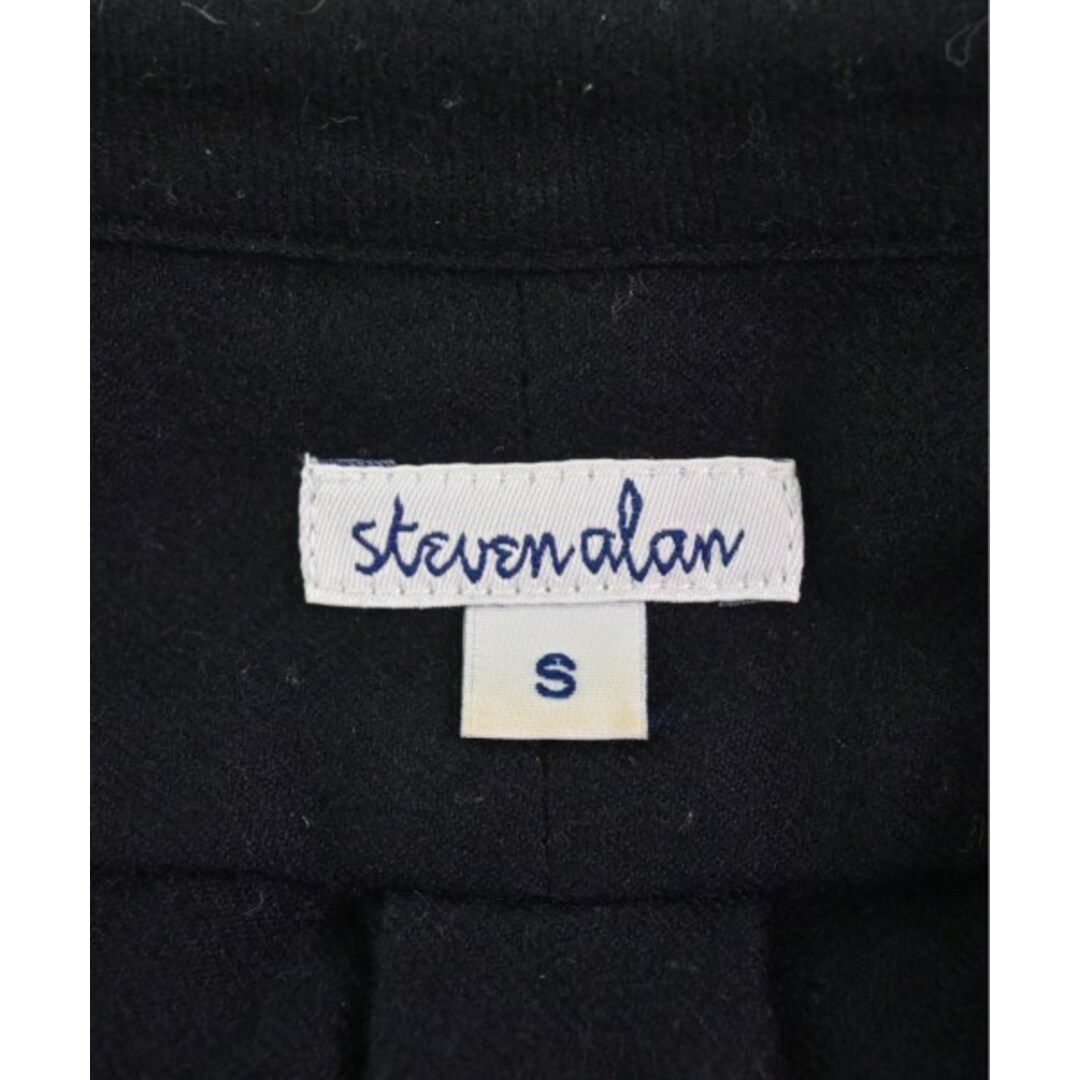 steven alan(スティーブンアラン)のsteven alan スティーブンアラン カジュアルシャツ S 黒 【古着】【中古】 レディースのトップス(シャツ/ブラウス(長袖/七分))の商品写真