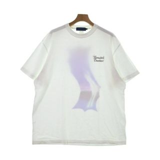 ビームスティー(BEAMS T)のBEAMS T ビームスティ Tシャツ・カットソー XL 白 【古着】【中古】(Tシャツ/カットソー(半袖/袖なし))