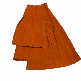 アメリヴィンテージ(Ameri VINTAGE)のAMERI STITCH TIERED SKIRT ステッチスカート 724(ロングスカート)