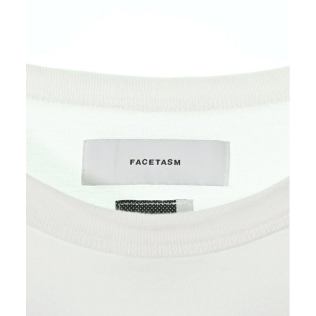 FACETASM(ファセッタズム)のFACETASM ファセッタズム Tシャツ・カットソー 00(F) 白x青x黄 【古着】【中古】 メンズのトップス(Tシャツ/カットソー(半袖/袖なし))の商品写真