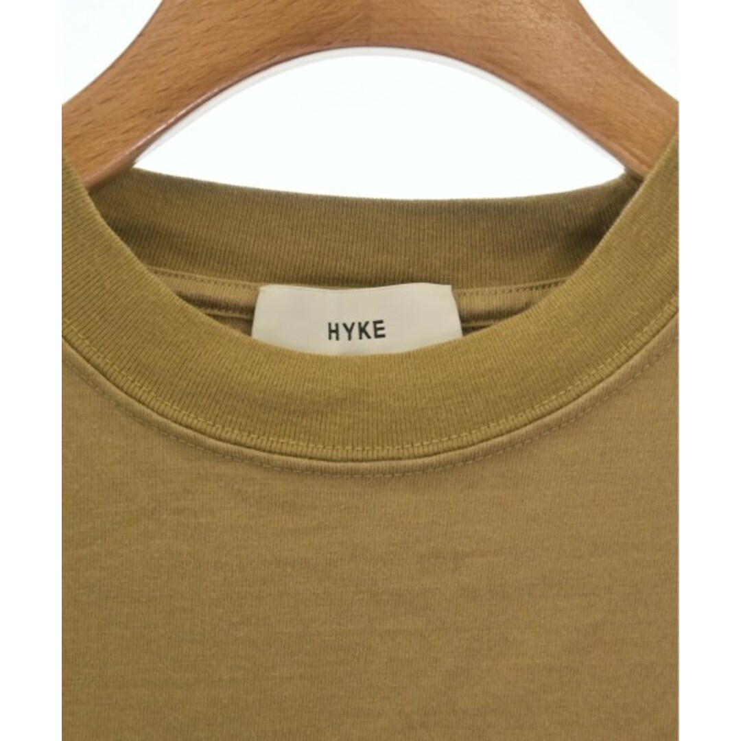 HYKE(ハイク)のHYKE ハイク Tシャツ・カットソー 1(S位) 茶系 【古着】【中古】 レディースのトップス(カットソー(半袖/袖なし))の商品写真