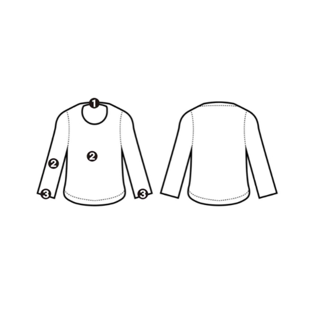 DENHAM(デンハム)のDENHAM デンハム Tシャツ・カットソー L 白 【古着】【中古】 メンズのトップス(Tシャツ/カットソー(半袖/袖なし))の商品写真