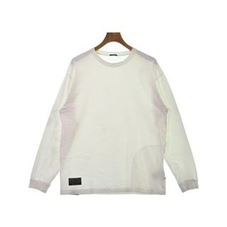 デンハム(DENHAM)のDENHAM デンハム Tシャツ・カットソー L 白 【古着】【中古】(Tシャツ/カットソー(半袖/袖なし))