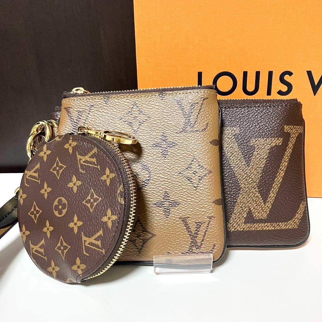 LOUIS VUITTON(ルイヴィトン)の【極美品】ルイヴィトン Louis Vuitton トリオ ポーチ M68756 レディースのファッション小物(ポーチ)の商品写真