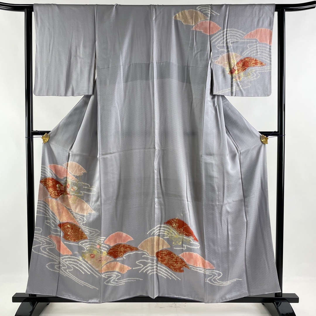 訪問着 身丈156cm 裄丈63.5cm 正絹 美品 秀品 - 着物