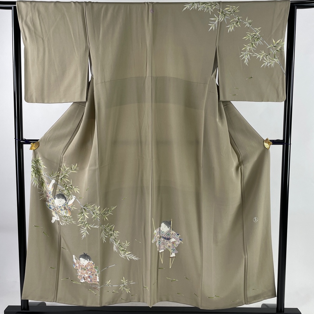 訪問着 身丈154.5cm 裄丈64cm 正絹 秀品 - 着物 付下げ 秀品 身丈151.5cm 裄丈64.5cm 正絹