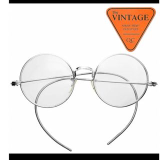 レイバン(Ray-Ban)の美品 60s USAヴィンテージ Metal RoundGlasses 丸メガネ(サングラス/メガネ)