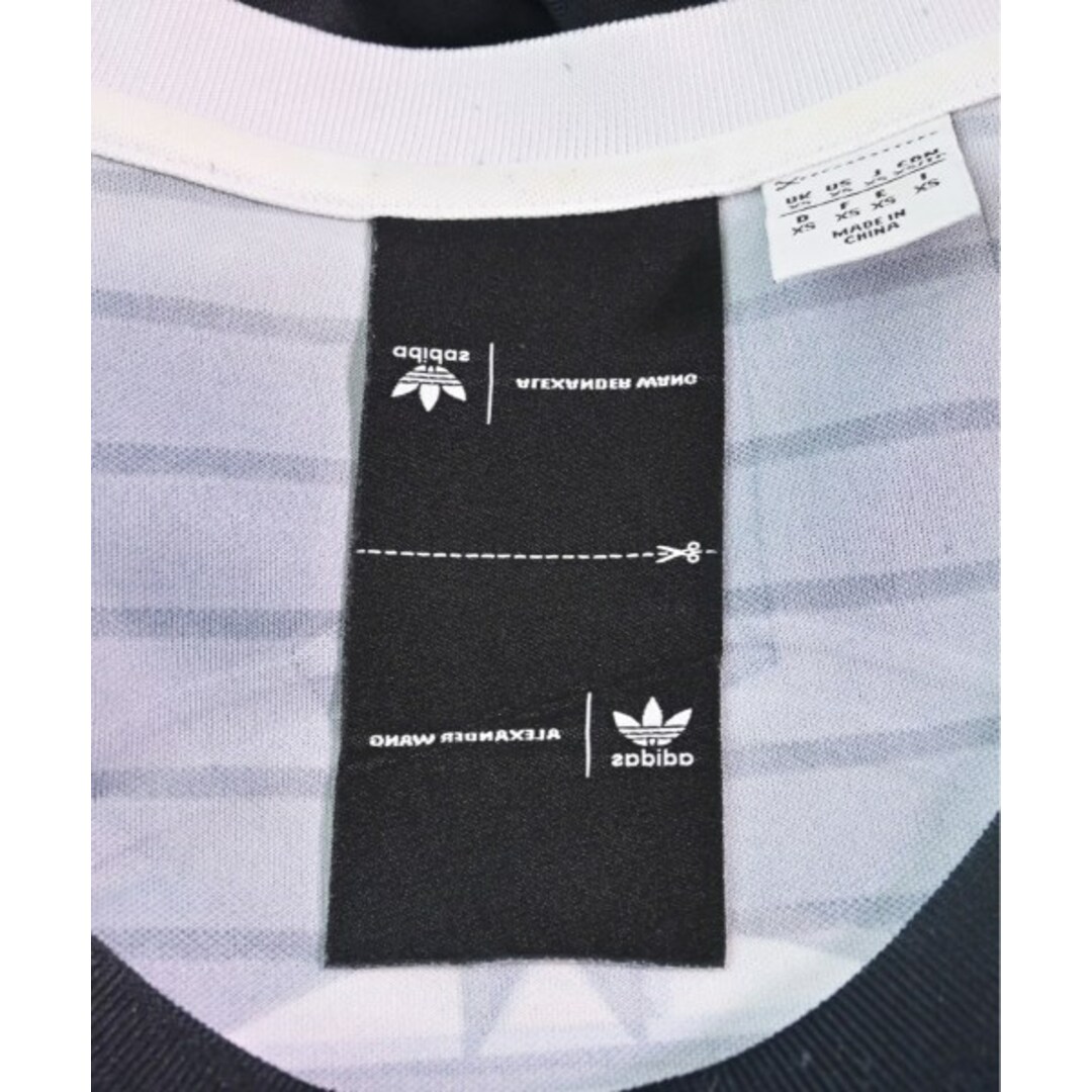 Alexander Wang(アレキサンダーワン)のALEXANDER WANG Tシャツ・カットソー XS 黒(ボーダー) 【古着】【中古】 メンズのトップス(Tシャツ/カットソー(半袖/袖なし))の商品写真