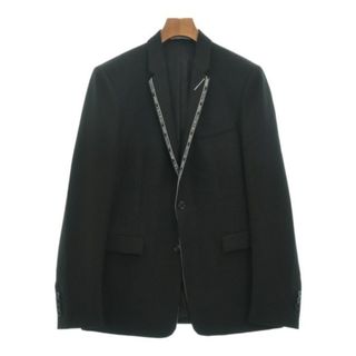 ディオールオム(DIOR HOMME)のDior Homme ディオールオム テーラードジャケット 46(M位) 黒 【古着】【中古】(テーラードジャケット)