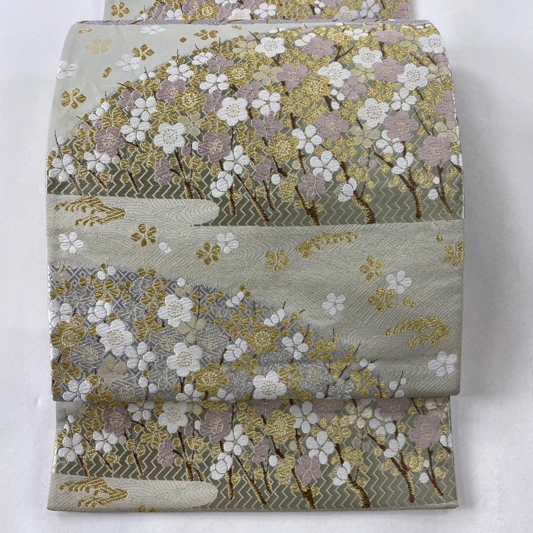 袋帯 美品 秀品 六通 正絹