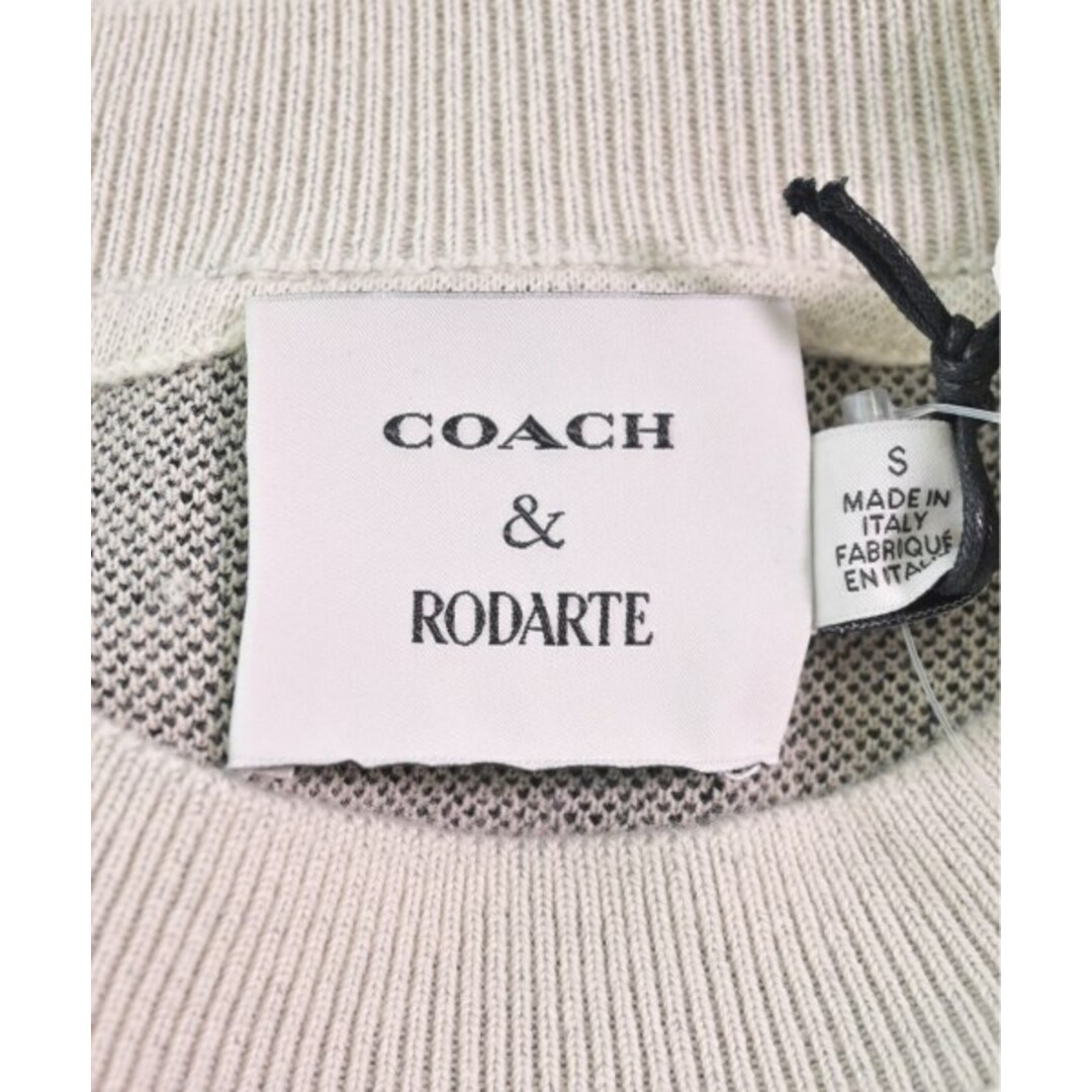 COACH(コーチ)のCOACH コーチ ニット・セーター S ライトグレー 【古着】【中古】 レディースのトップス(ニット/セーター)の商品写真