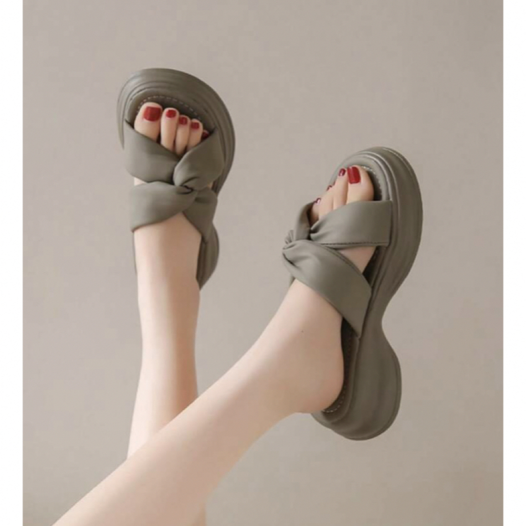 厚底サンダル レディースの靴/シューズ(サンダル)の商品写真