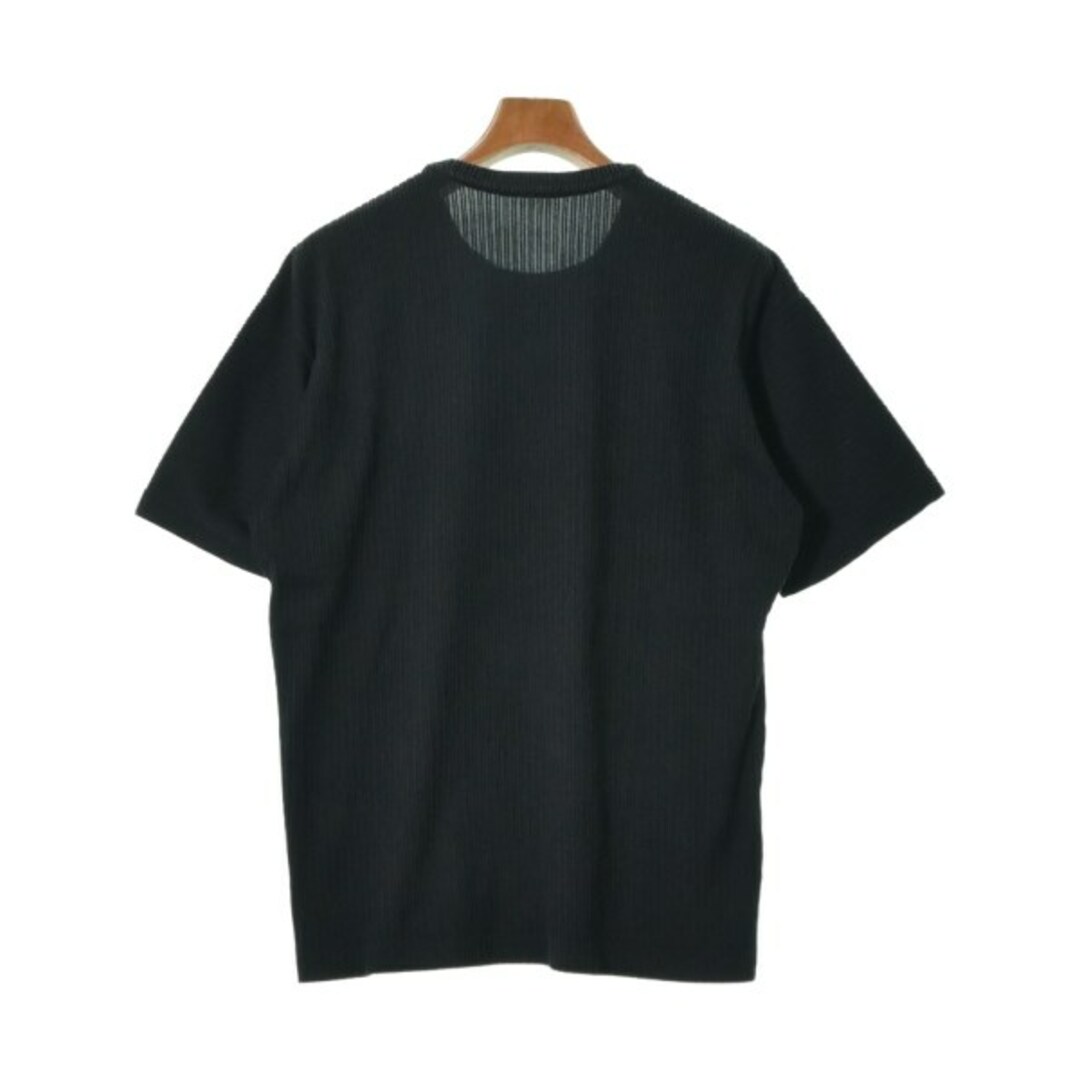 ISSEY MIYAKE MEN(イッセイミヤケメン)のISSEY MIYAKE MEN Tシャツ・カットソー 3(L位) 黒 【古着】【中古】 メンズのトップス(Tシャツ/カットソー(半袖/袖なし))の商品写真