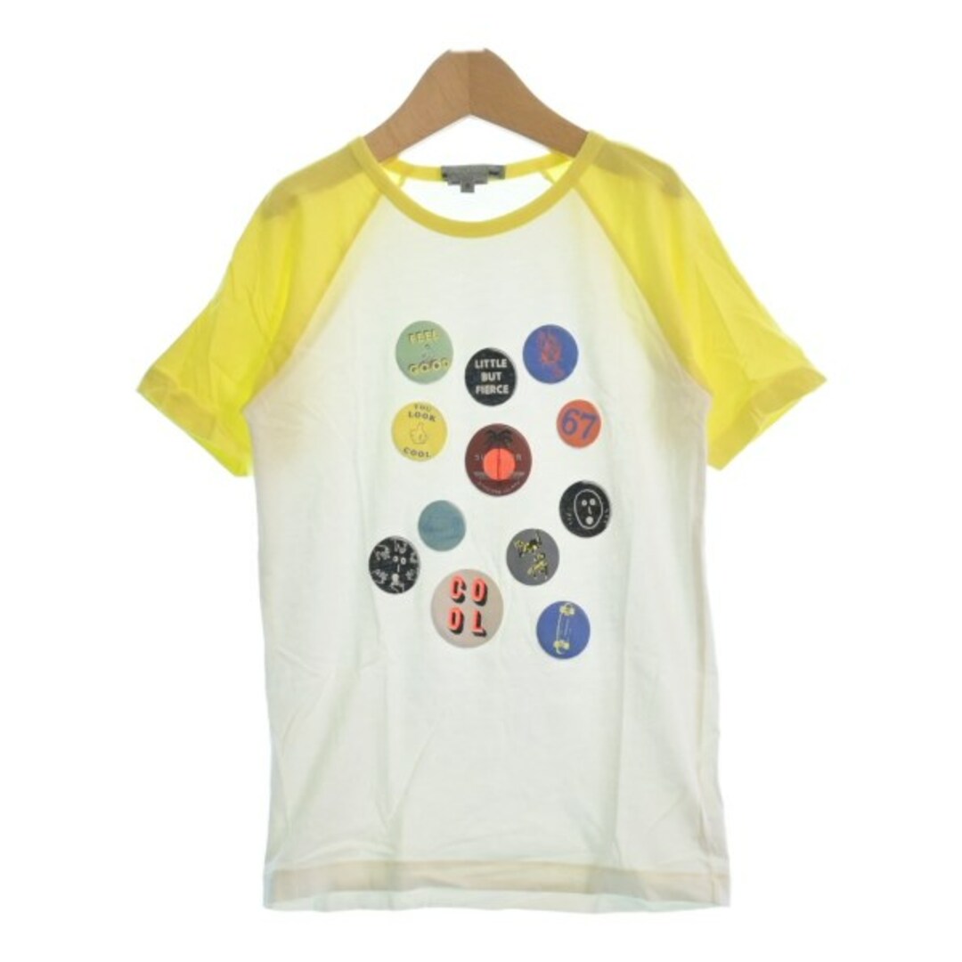 bonpoint ボンポワン Tシャツ・カットソー 8 白x黄 【古着】【中古】 | フリマアプリ ラクマ