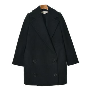 STELLA McCARTNEY ピーコート 34(XXS位) 黒 【古着】-