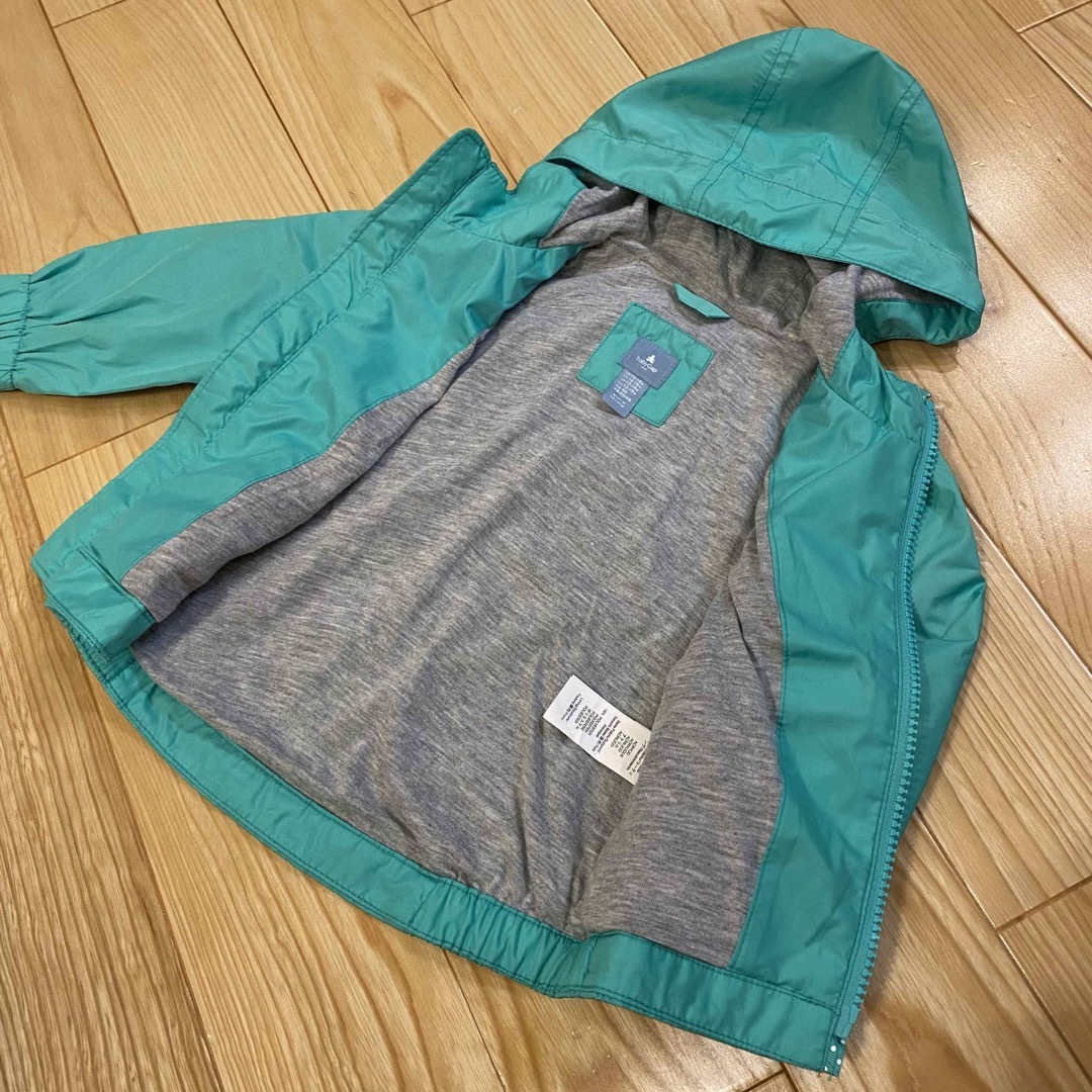 futafuta(フタフタ)の新品　フタフタ　スパッツ　babyGAP  パーカー　セット　80 キッズ/ベビー/マタニティのベビー服(~85cm)(パンツ)の商品写真