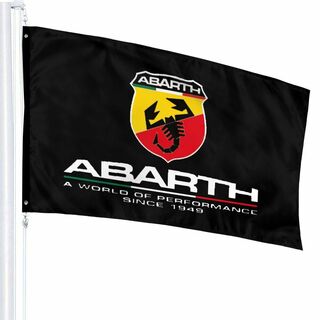ABARTH フラッグ タペストリー 60x90cm (C1)(その他)