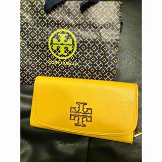 トリーバーチ(Tory Burch)のトリーバーチ　長財布　黄色(長財布)