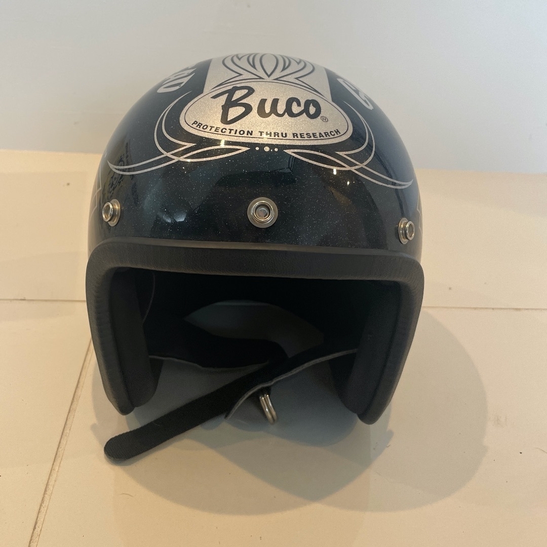 ブコ(ブコ)のBUCO ブコ　グレイトフルデッド　ジェットヘルメット　トイズマッコイ 自動車/バイクのバイク(ヘルメット/シールド)の商品写真