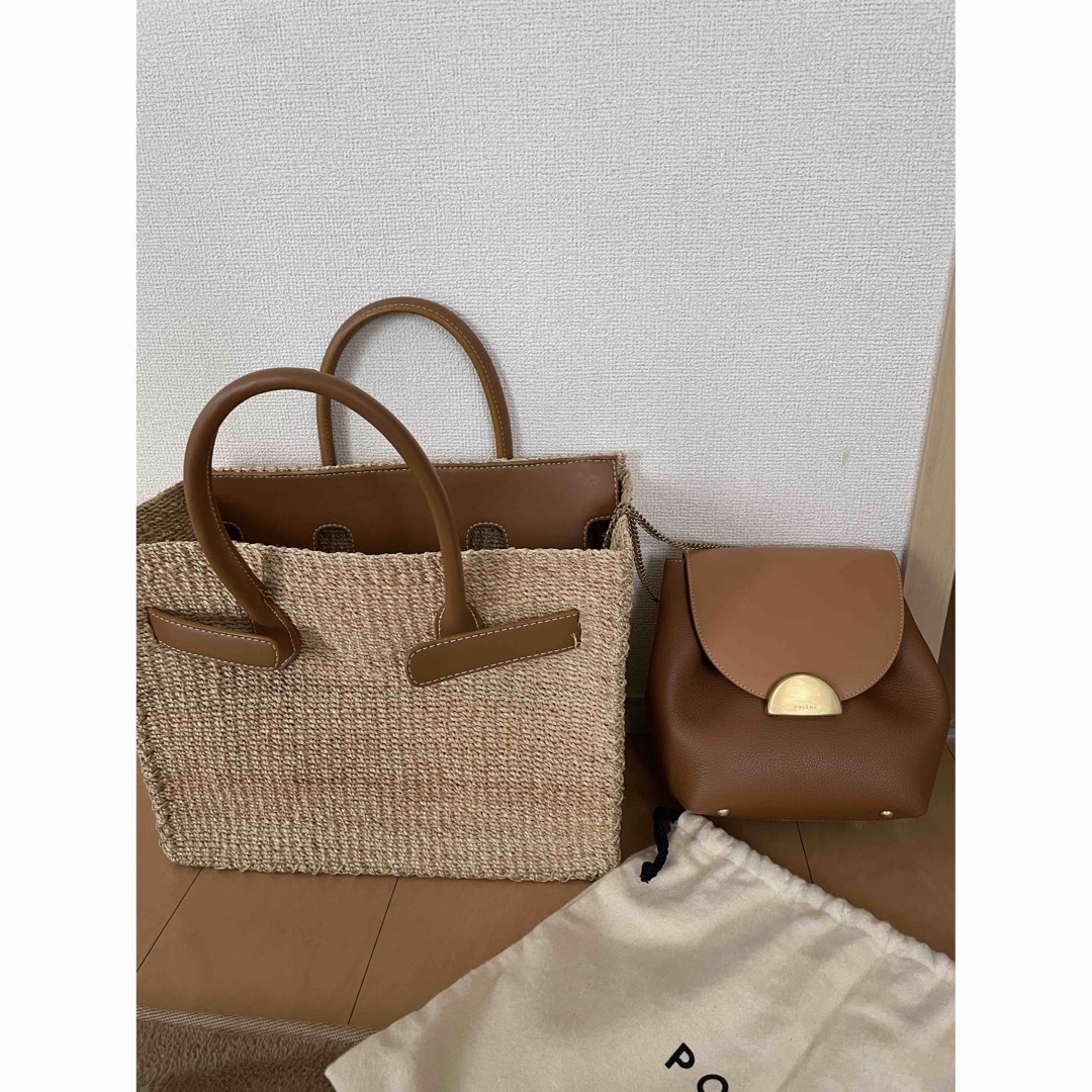 celine(セリーヌ)のポレーヌ　polene SEA かごバッグ　美品　セット売り レディースのバッグ(ハンドバッグ)の商品写真