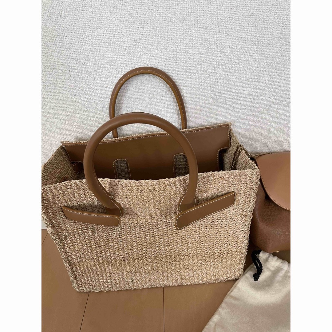 celine(セリーヌ)のポレーヌ　polene SEA かごバッグ　美品　セット売り レディースのバッグ(ハンドバッグ)の商品写真