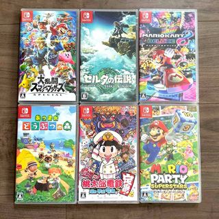 ニンテンドウ(任天堂)のNintendo Switch ソフト6本　新品未開封(家庭用ゲームソフト)