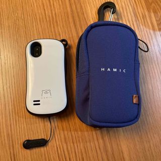 お値下げ　Hamic POCKET （白）ハミック　キッズケータイ(携帯電話本体)