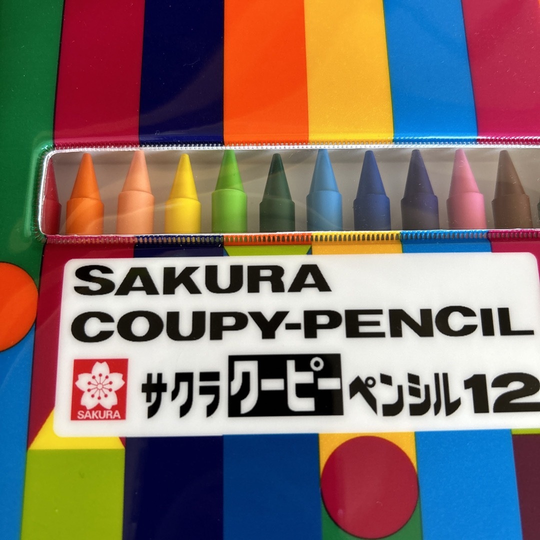 SACRA(サクラ)のサクラ　クーピーペンシル12 エンタメ/ホビーのアート用品(クレヨン/パステル)の商品写真