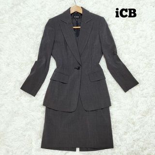 アイシービー(ICB)のiCB　アイシービー　セットアップ　ワンピース　ダークグレー(スーツ)