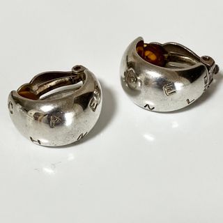 CHANEL - CHANEL シャネル カンボン sv925 シルバー イヤリングの通販