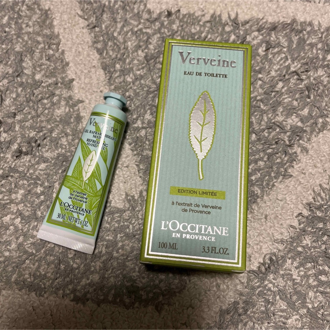 L'OCCITANE(ロクシタン)の最終お値下げ　LOCCITANE ヴァーベナ　香水 & ハンドクリーム コスメ/美容の香水(ユニセックス)の商品写真