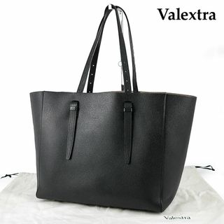 VALEXTRA 新品未使用　トートバッグ　ブラック×レッド　レザープレイボーイ