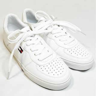 トミーヒルフィガー(TOMMY HILFIGER)のTOMMY HILFIGER トミーヒルフィガー スニーカー 白  26cm(スニーカー)