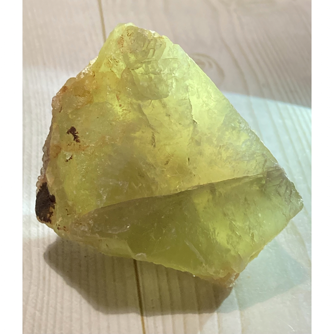 クォーツ オン フローライト❦͙ 　蛍石　ラフストーン　原石 クラスター　水晶 5