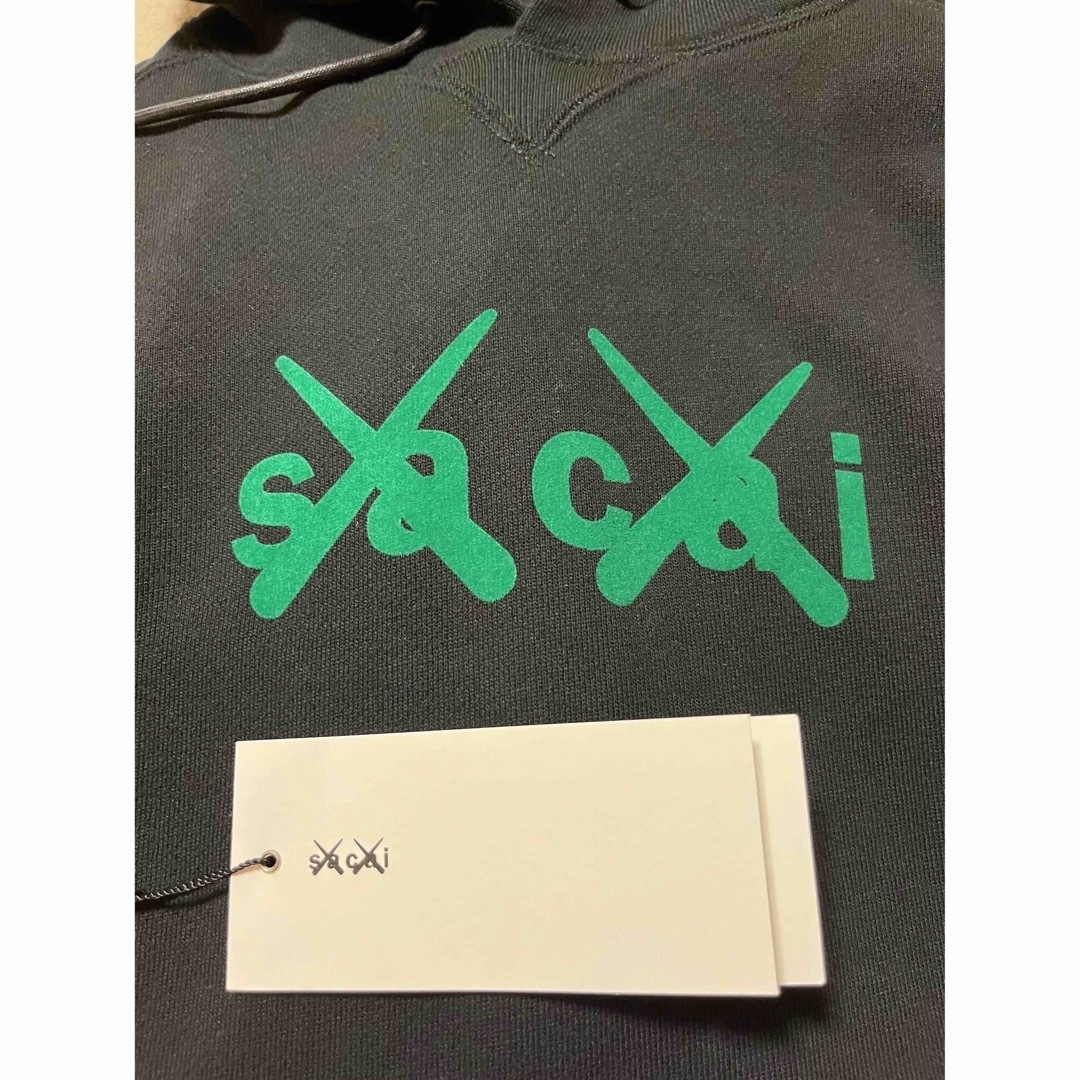 sacai(サカイ)のsacai KAWS Flock Print Hoodie size 3 メンズのトップス(パーカー)の商品写真