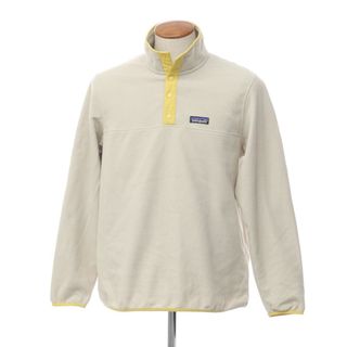 パタゴニア(patagonia)の【中古】パタゴニア patagonia ポリエステル プルオーバー フリース クリーム【サイズM】【メンズ】(その他)